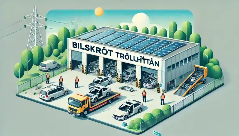 Hur skrotar man en bil i Trollhättan?